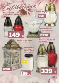 Family Diszkont akciós újság hét 39 Oldal 7: Mécseles LA-351 / LA-353 €339,00, Mécse betét €199,00