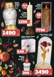 Family Diszkont akciós újság hét 39 Oldal 8: Ledes gyertya €7.790,00, Mécse betét €399,00