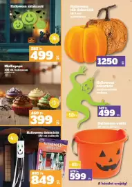 Family Diszkont akciós újság hét 39 Oldal 9: Muffinpapír €399,00, Halloween ablakzselé €499,00