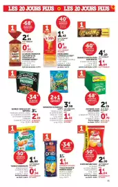 Catalogue Hyper U page 11: HOLLYWOOD CHewing-Gum €2,25, Vico Chips Nature €1,04
