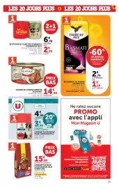 Catalogue Hyper U page 13: TAUREAU AILÉ RIZ BASMATI DU PENJAB €3,85, U Croquettes au bœuf pour chien adulte €3,99