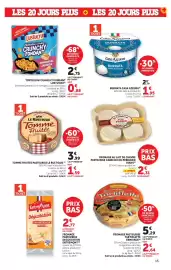 Catalogue Hyper U page 15: LE RUSTIQUE Tomme Fruitée €3,99, Le Cabécou riens €2,31