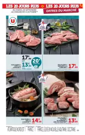 Catalogue Hyper U page 29: VEAU FILIÈRE U €14,90, Viande Bovine Française VEAU FILIÈRE U €13,90
