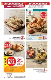 Catalogue Hyper U page 36: MINI MUFFINS FOURRÉS €4,29, U Mini viennoiseries assorties €3,60
