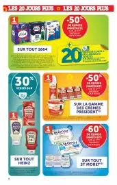 Catalogue Hyper U page 6: 6 LES 20 JOURS PLUS LES 20 JOURS PLUS 1 TICKET 1664 61 x25x UF A امالاري 1664 FRANCH BIERE BLONDE
