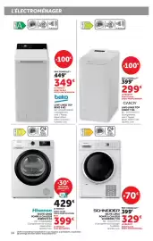Catalogue Hyper U | Les prix bas de la semaine page 14: SCHNEIDER SECHE-LINGE €329,00