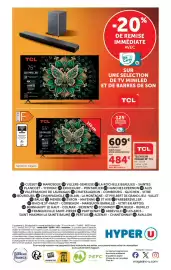 Catalogue Hyper U | Les prix bas de la semaine page 24: TCL TELEVISEUR MINILED 55" €484,00