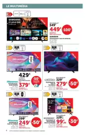 Catalogue Hyper U | Les prix bas de la semaine page 6: SAMSUNG TÉLÉVISEUR 65" UHD 4K SAMSUNG €449,00