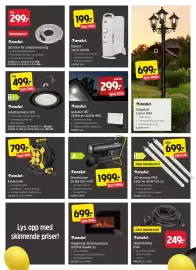 Jula kundeavis Side 3: Anslut Dieselvarmer €1.999,00, Anslut Kabelsnelle €799,00