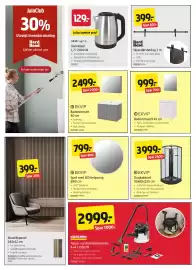 Jula kundeavis Side 8: Ekvip baderomssett 49 cm €999,00, Ekvip dusjkabinett €3.999,00