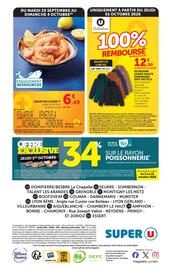 Catalogue Super U page 32: CREVETTES CUITES €6,49