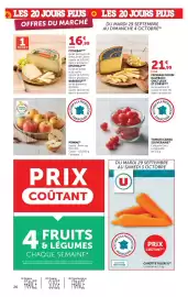Catalogue Super U page 26: ITCHEBAI €16,99, KALTBACH FROMAGE SUISSE €21,99