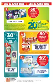 Catalogue Super U page 6: LES 20 JOURS PLUS LES 20 JOURS PLUS 1 TICKET 1004 6 1664 ELANC 1664 PRANCH BEEF ALOUDE FRANÇAISE