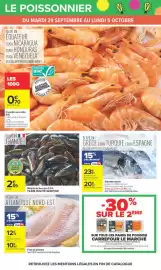 Catalogue Carrefour | LE MOIS MONOPOLY PRODUITS LAITIERS page 26: Moules de bouchot S.T.G. €2,89, Daurade royale €23,97