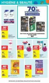 Catalogue Carrefour | LE MOIS MONOPOLY PRODUITS LAITIERS page 53: Sanex Gel Douche €5,82, TAHITI Gel douche €3,31