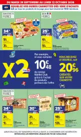 Catalogue Carrefour | LE MOIS MONOPOLY PRODUITS LAITIERS page 8: PAYSAN BRETON Beurre €4,87, Pinsa CROUSTIPATE €1,95