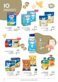 Volantino Io Bimbo Pagina 10: Latte di Crescita Aptamil €17,49, Merenda da spremere di Frutta Mellin €0,89