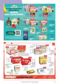 Volantino Io Bimbo Pagina 15: Pannolini o Mutandine Progressi €29,99, Pannolini Huggies extra care €25,99