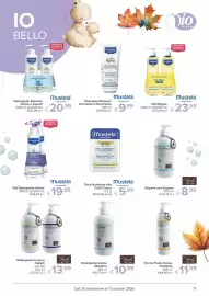 Volantino Io Bimbo Pagina 17: Detergente Intimo Mioderm €10,99, Shampoo Balsamo Nutriente e Districante Mustela €9,99