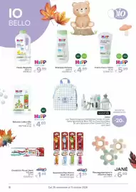 Volantino Io Bimbo Pagina 18: Massaggiagengive Jané €6,99, Spazzolino Flex Piccoli Denti 3-5 anni €1,99