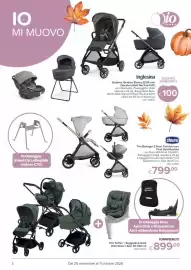 Volantino Io Bimbo Pagina 2: 10 MI MUOVO Dio BIMBO Inglesina Sistema Quattro Electa 2026 con Darwin Infant Recline EVO con