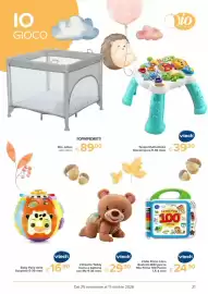 Volantino Io Bimbo Pagina 21: L'Orsetto Teddy Canta e Gattona con Me vtech €29,90