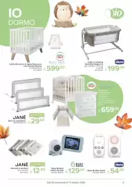 Volantino Io Bimbo Pagina 5: Barriera Letto Basic €29,90, Baby Monitor Audio chicco €54,90