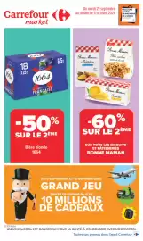 Catalogue Carrefour Market | VOS PROMOS DU QUOTIDIEN ! page 1: Bonne Maman Petits cookies pépites de chocolat