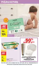 Catalogue Carrefour Market | VOS PROMOS DU QUOTIDIEN ! page 11: Carrefour home vaisselle à jeter blanche