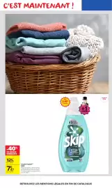 Catalogue Carrefour Market page 3: SKIP Lessive liquide €7,47
