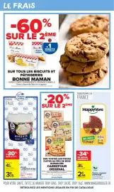 Catalogue Carrefour Market page 7: Carrefour Extra Burrata €3,25, HappyVore Steaks €2,44