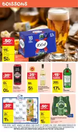 Catalogue Carrefour Market page 9: LA CAVE D'AUGUSTIN FLORENT €5,17, Tanqueray Gin €17,76