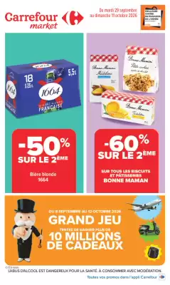 Carrefour Market | VOS PROMOS DU QUOTIDIEN ! (valable jusqu'au 11-10)