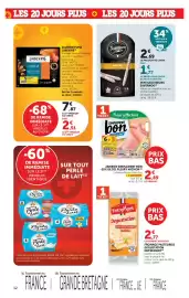 Catalogue U Express page 12: Savernou Mini saucissons €1,77, Fleury Michon Jambon simplement bon €2,89
