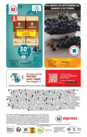 Catalogue U Express page 18: U Pains au chocolat €2,83