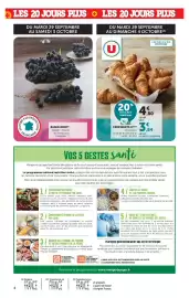 Catalogue U Express page 4: CROISSANTS U €3,84