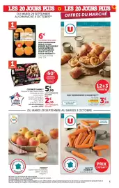 Catalogue U Express page 5: SANS COMPAGNIE MINI CHEESEBURGERS €6,00, U Mini viennoiseries €3,60