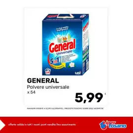 Volantino Iper Tosano settimana 39 Pagina 5: General Polvere universale €5,99