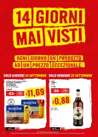 Volantino Bennet Pagina 2: Capsule caffè miscela decisa Caffè Borbone €11,69, Birra Moretti €0,88