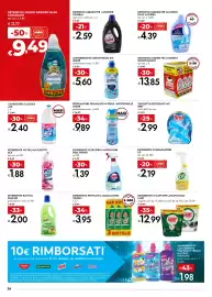 Volantino Bennet Pagina 26: Candeggina classica Ace €2,40, Detersivo liquido wonder wash coccolino €9,49