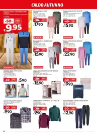 Volantino Bennet Pagina 36: Maglia scollo barchetta o lupetto donna Cotonella €15,90, Micropile uomo o donna €9,90