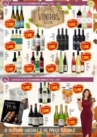 Folheto Belita Página 7: Vinho Encosta Arrábida €1,54, Vinho Cruzeiro Branco Tinto Rosado €1,49