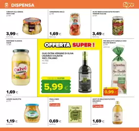 Volantino Tigre Pagina 15: Olio extra vergine di oliva l'audace colavita €5,99, Carciofini alla brace Orto Cori €3,99