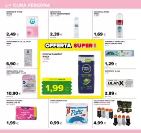 Volantino Tigre Pagina 22: Carta igienica Patis €0,99, Detergente intimo Infasil Lenitivo €2,49