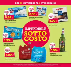 Volantino Tigre Pagina 3: Caffè Kimbo Aroma Italiano €4,99, Mozzarella Santa Lucia Galbani €0,99