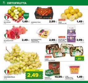 Volantino Tigre Pagina 6: Uva Pizzutella €2,49, Consilia Limoni €1,49