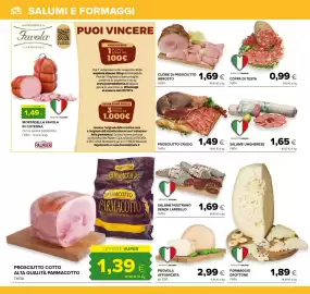 Volantino Tigre Pagina 8: Prosciutto cotto alta qualità Parmacotto €1,39, Cuore di prosciutto arrosto €1,69