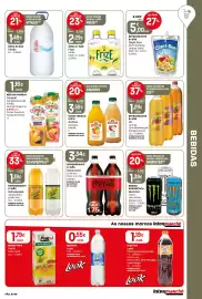 Folheto Intermarché semana 39 Página 31: Água c/ gás frize limão €2,29, Refrigerante c/ gás Schweppes €1,19