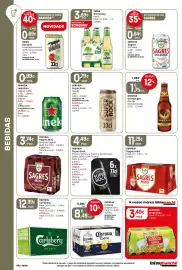 Folheto Intermarché semana 39 Página 32: Cerveja corona original lata €8,49, Sagres mini bohemia €3,74