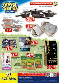 Folheto Bolama Página 24: Felix fantastic/original/sensations €1,79, Loiça forno cerâmica sortida €2,99